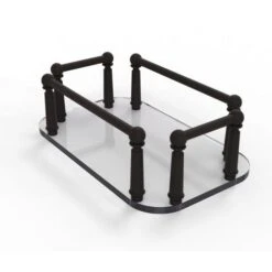 Allied Brass Oil-Rubbed Bronze Freestanding Towel Rack