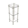 Allied Brass Three Tier Etagere With 14-in X 14-in Shelves In Polished Nickel -Pro House Shop 013895161046xl 1800x1800