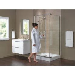 Delta Lahara Stainless 1-handle Single Hole/4-in Centerset WaterSense Bathroom Sink Faucet With Drain -Pro House Shop 034449594615 12171416 1800x1800