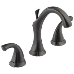 Delta Addison Venetian Bronze 2-handle Widespread WaterSense Bathroom Sink Faucet With Drain -Pro House Shop 034449597289xl 1800x1800