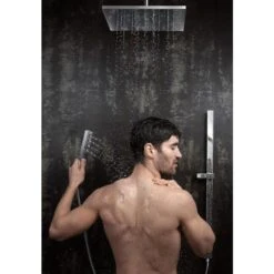 Delta 0.5-in Chrome Universal Shower Arm And Flange 20 Delta 0.5-in Chrome Universal Shower Arm And Flange -Pro House Shop 034449671644 12171735 1800x1800