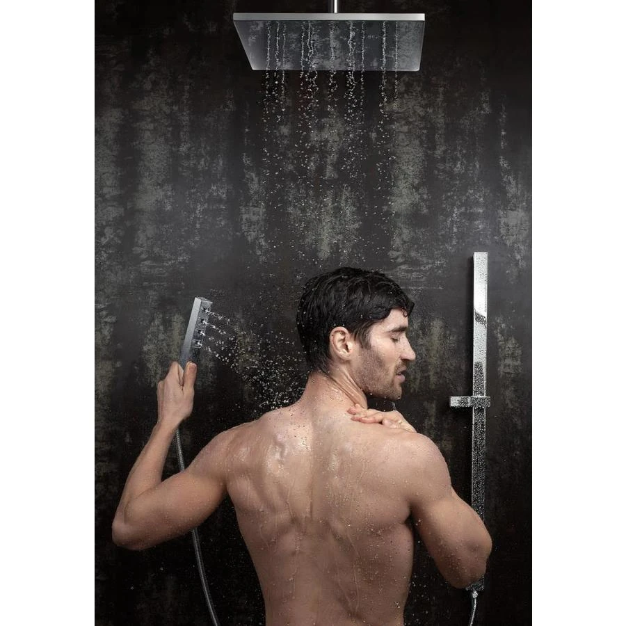 Delta 0.5-in Chrome Universal Shower Arm And Flange 8 Delta 0.5-in Chrome Universal Shower Arm And Flange - Image 6