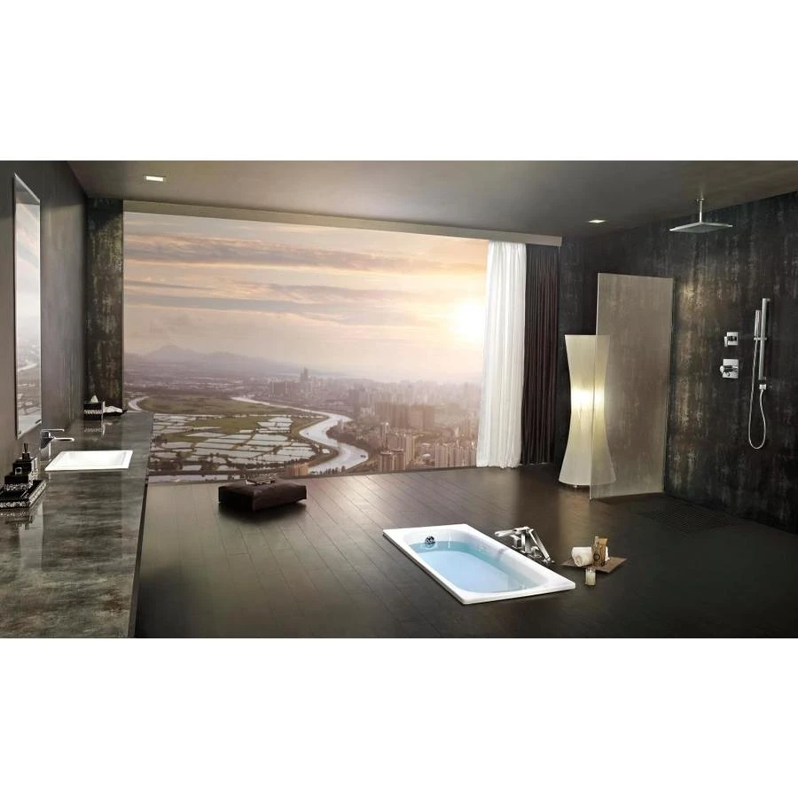 Delta 0.5-in Chrome Universal Shower Arm And Flange 9 Delta 0.5-in Chrome Universal Shower Arm And Flange - Image 7