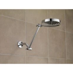 Delta 0.5-in Chrome Universal Shower Arm Mount 8 Delta 0.5-in Chrome Universal Shower Arm Mount -Pro House Shop 034449671804 12167378 1800x1800