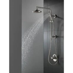 Delta 0.5-in Stainless Bathtub/Shower Diverter -Pro House Shop 034449686525 12167396 1800x1800