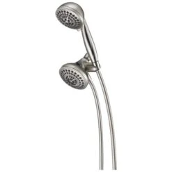 Delta Universal Showering Components Brushed Nickel 5-Spray Dual Shower Head 2.5-GPM (9.5-LPM) 7 Delta Universal Showering Components Brushed Nickel 5-Spray Dual Shower Head 2.5-GPM (9.5-LPM) -Pro House Shop 034449712910xl 1800x1800