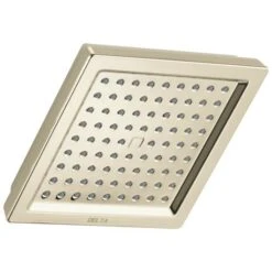 Delta Universal Showering Components Stainless 1-Spray Rain Shower Head 2.5-GPM (9.5-LPM) -Pro House Shop 034449725088xl 1800x1800