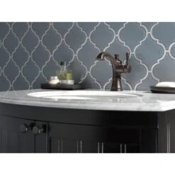 Delta Valdosta Venetian Bronze 1-handle Single Hole/4-in Centerset WaterSense Bathroom Sink Faucet With Drain -Pro House Shop 034449826105 07849430 1800x1800