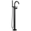 Valspar Delta Trinsic Matte Black 1-Handle Residential Freestanding Bathtub Faucet With Hand Shower 2 Valspar Delta Trinsic Matte Black 1-Handle Residential Freestanding Bathtub Faucet With Hand Shower -Pro House Shop 034449839372 1800x1800