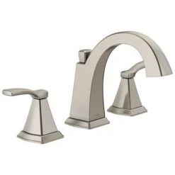 Delta Flynn Brushed Nickel 2-handle Widespread WaterSense Bathroom Sink Faucet With Drain -Pro House Shop 034449848091xl 1800x1800