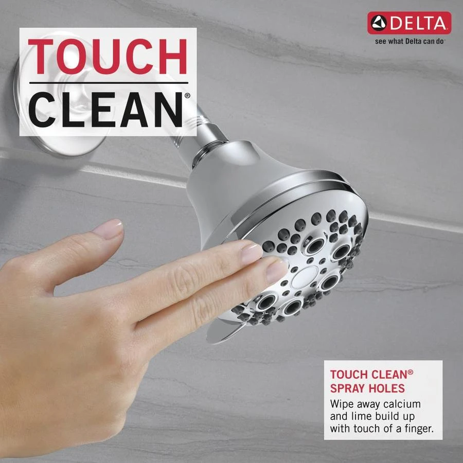 Delta Chrome 1-Handle Bathtub And Shower Faucet With Valve 4 Delta Chrome 1-Handle Bathtub And Shower Faucet With Valve - Image 2