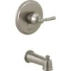 Peerless 0.5-in Brushed Nickel Bathtub/Shower Mixer