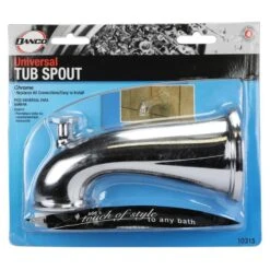 Danco Chrome Bathtub Spout With Diverter -Pro House Shop 037155016549 09705081 1800x1800