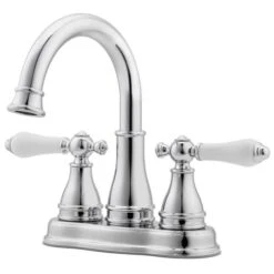 Pfister Sonterra Polished Chrome 2-handle 4-in Centerset WaterSense Bathroom Sink Faucet With Drain -Pro House Shop 038877604410xl 1800x1800