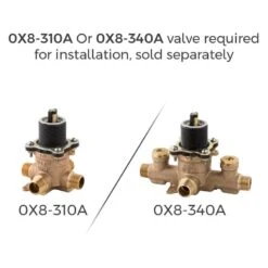 Pfister Pfister Deckard Bath Matte Black 1-Handle Shower Faucet -Pro House Shop 038877633557 15004228 1800x1800