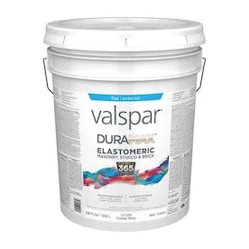 Valspar Duramax Flat Masonry And Stucco Elastomeric Tintable White Exterior Tintable Paint (Actual Net Contents: 630-fl Oz) 3 Valspar Duramax Flat Masonry And Stucco Elastomeric Tintable White Exterior Tintable Paint (Actual Net Contents: 630-fl Oz)