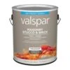 Valspar Masonry Stucco & Brick Ultra White/Base1 Flat Interior/Exterior Tintable Paint (Actual Net Contents: 126-fl Oz) -Pro House Shop 042397609398 1800x1800