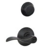 Schlage FB50 Accent Accent Aged Bronze Single-Cylinder Deadbolt Reversible Keyed Entry Door Handle Combo Pack 1 Handle And 1 Deadbolt -Pro House Shop 043156401888 1800x1800