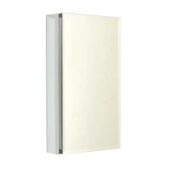 Zenith Designer 15-in X 26-in Rectangle Surface/Recessed Mirrored Medicine Cabinet