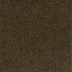 Foss Peel And Stick Grizzly Grass 24 In. X 24 In. Pecan Artificial Grass Carpet Tiles (15-Pack)
