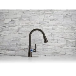 Tyne Single-Handle Pull-Down Sprayer Kitchen Faucet In Oil-Rubbed Bronze -Pro House Shop 0d592b98f924bd460798cf2bde3aac10 1800x1800