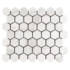 Pro House Shop -Pro House Shop 100609205 marble art 15 in hexagon ceramic mosaic 1 1800x1800