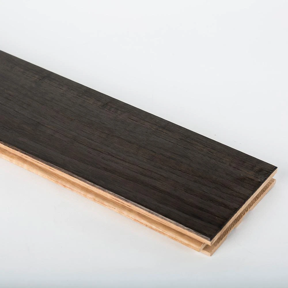 Blue Ridge Hardwood Flooring Hickory Heritage Grey Hand Sculpted 3/4 In. Thick X 4 In. Wide X Random Length Solid Hardwood Flooring (16 Sq. Ft./case) 5 Blue Ridge Hardwood Flooring Hickory Heritage Grey Hand Sculpted 3/4 In. Thick X 4 In. Wide X Random Length Solid Hardwood Flooring (16 Sq. Ft./case) - Image 3