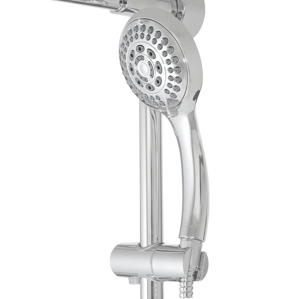 Kauai III 3-Spray Handshower And Showerhead Combo Kit In Chrome Finish 5 Kauai III 3-Spray Handshower And Showerhead Combo Kit In Chrome Finish - Image 3