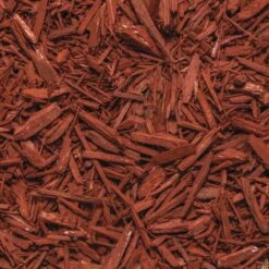 Wood Ecology's® Premium Ruby Red Mulch - 2.0 Cu. Ft.