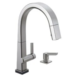 Pivotal Single-Handle Pull-Down Sprayer Kitchen Faucet With Touch2O Technology And MagnaTite Docking In Arctic Stainless -Pro House Shop 18103fb863207691dcf637e3443e5bf8 1800x1800