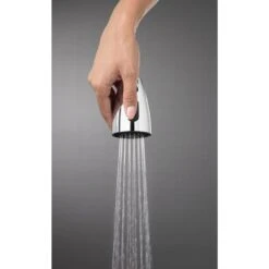 Fairbury Single-Handle Pull-Down Sprayer Kitchen Faucet In Stainless Steel -Pro House Shop 1821caee3b315142b9c5a5d5df44e8b1 1800x1800