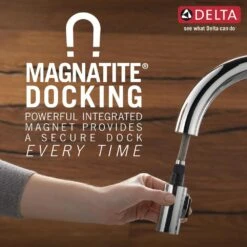 Essa Single-Handle Pull-Down Sprayer Kitchen Faucet With MagnaTite Docking In Arctic Stainless -Pro House Shop 1f8a472a4060e300e6194df20cfd1739 c6a9cf74 2958 4c9e 903f 1795363db64e 1800x1800