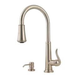 Ashfield Single-Handle Pull-Down Sprayer Kitchen Faucet In Rustic Bronze 21 Ashfield Single-Handle Pull-Down Sprayer Kitchen Faucet In Rustic Bronze -Pro House Shop 2049bad3fabb79125b01a5fbc1514719 1800x1800