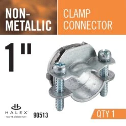 1 In. Non-Metallic (NM) Twin-Screw Clamp Connector -Pro House Shop 255fae54d3adda5e38238866ba594270 1800x1800