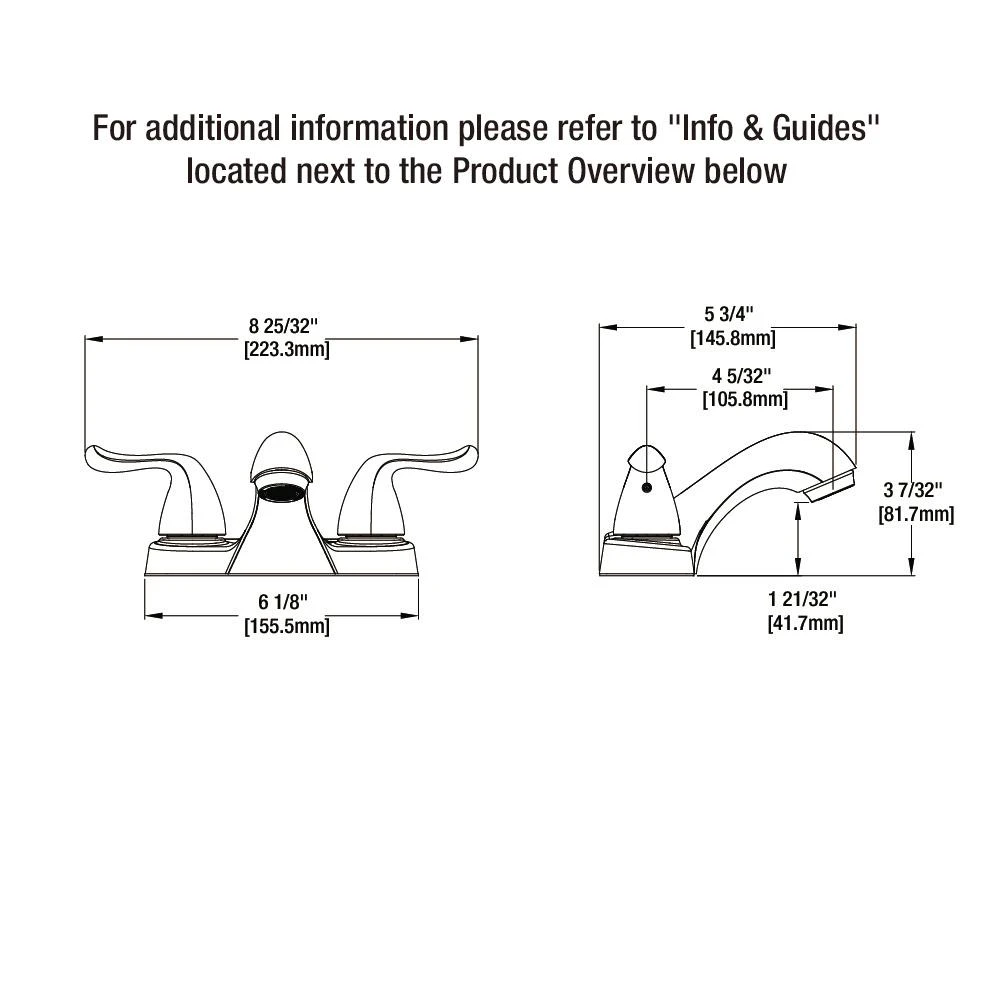 Constructor 4 In. Centerset 2-Handle Low-Arc Bathroom Faucet In Brushed Nickel 10 Constructor 4 In. Centerset 2-Handle Low-Arc Bathroom Faucet In Brushed Nickel - Image 8