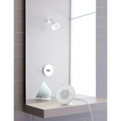 Moxie 1-Spray 5 In. Single Wall Mount Fixed Shower Head In Polished Chrome -Pro House Shop 3ae6a9f008b8e9f44057a3cb85b25be7 1800x1800