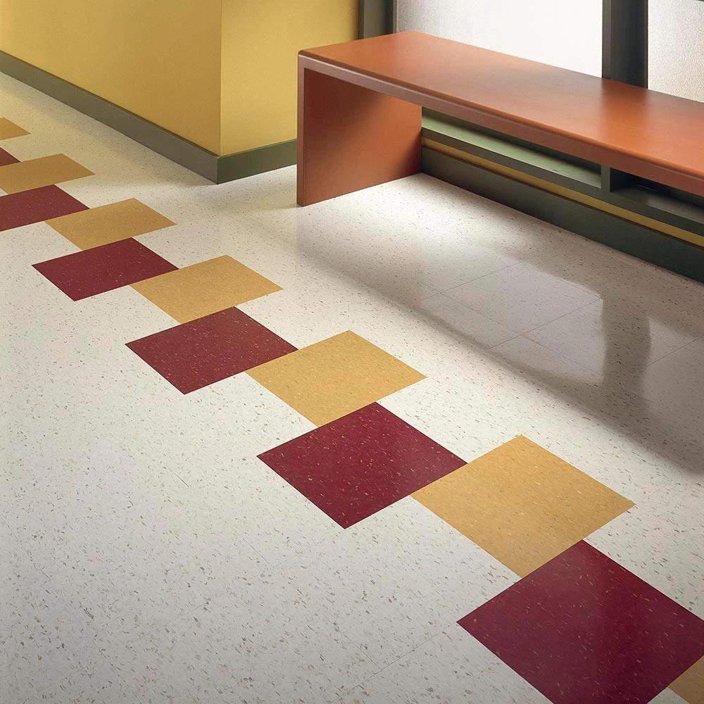 Armstrong Excelon Multi 12 In. X 12 In. Jester Red Vinyl Tile Flooring (45 Sq. Ft. / Case) 4 Armstrong Excelon Multi 12 In. X 12 In. Jester Red Vinyl Tile Flooring (45 Sq. Ft. / Case) - Image 2