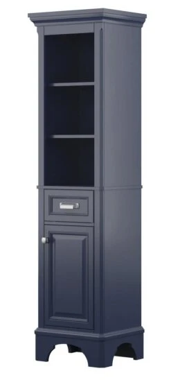 Foremost® Williamson 18"W X 67-1/2"H Aegean Blue Linen Cabinet 15 Foremost® Williamson 18"W X 67-1/2"H Aegean Blue Linen Cabinet -Pro House Shop 4838041 ANGLE 1800x1800
