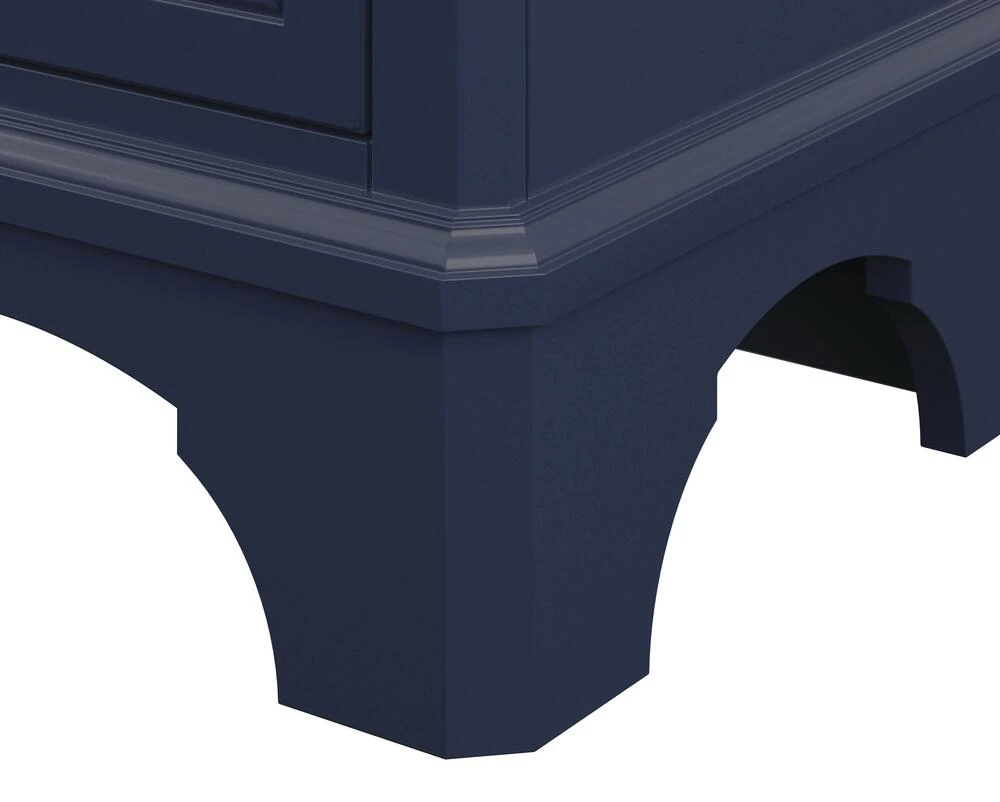 Foremost® Williamson 18"W X 67-1/2"H Aegean Blue Linen Cabinet 7 Foremost® Williamson 18"W X 67-1/2"H Aegean Blue Linen Cabinet - Image 5