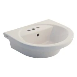 American Standard Tropic Petite 21 In. Center Pedestal Sink Basin With 8 In. Faucet Centers In White -Pro House Shop 494bef4dd6af8b0c3066997dd61f68da 1800x1800