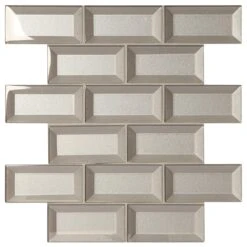 Marazzi Decor Accents Silver 12 In. X 12 In. X 8 Mm Glass Brick Joint Mosaic Wall Tile (0.8 Sq. Ft. / Piece) -Pro House Shop 4a07c554583ec1e5866860196379c75c 1800x1800
