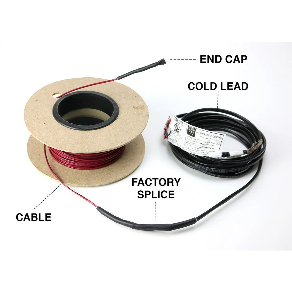 WarmlyYours 40 Ft. Cable System With Touch Screen Thermostat 4 WarmlyYours 40 Ft. Cable System With Touch Screen Thermostat - Image 2