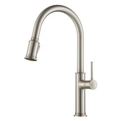 Sellette Single-Handle Pull-Down Sprayer Kitchen Faucet With Dual Function Sprayhead In Spot Free Stainless Steel