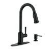 Indi Single-Handle Pull-Down Sprayer Kitchen Faucet With Reflex And Power Clean In Matte Black -Pro House Shop 5093a431ff10d0c4ab273beeddb35c3b 1800x1800