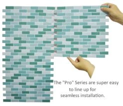 Crystiles Black, Deep Grey And Brushed Silver 12 In. X 12 In. Peel And Stick Vinyl Wall Tile Backsplash, "Pro" Series Thicker Version (4-Pack) -Pro House Shop 53381df5 bcdd 49bc a9a7 59566f224f01 2.daeb6e2a962968fd37c3b1ea62ed692f 1800x1800