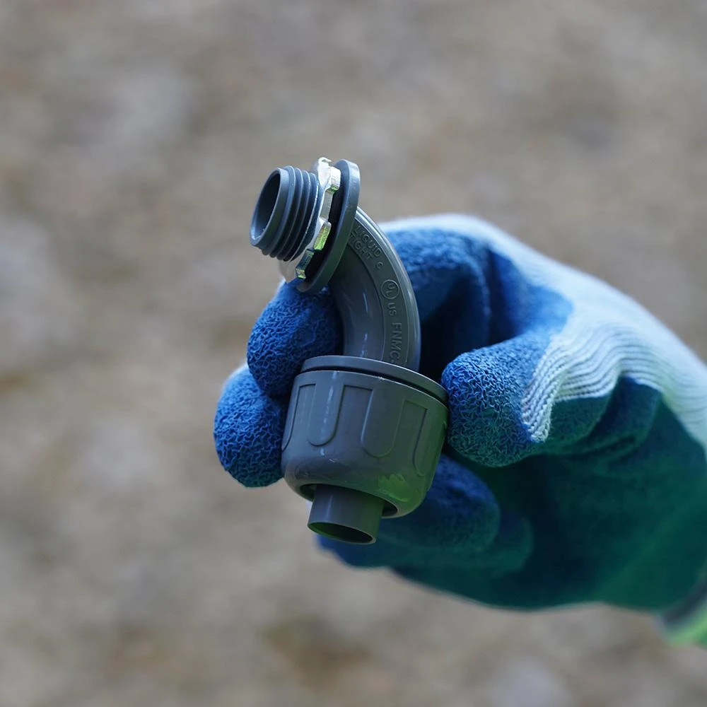 1/2 In. Liquidtight NM 90-Degree PVC Conduit Fitting Connector (5-Pack) 7 1/2 In. Liquidtight NM 90-Degree PVC Conduit Fitting Connector (5-Pack) - Image 5