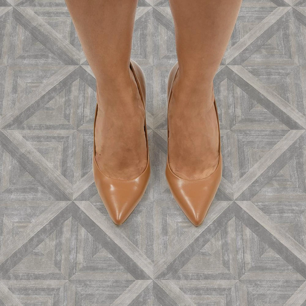 FloorPops Townhouse 12 In. W X 12 In. L Peel And Stick Floor Vinyl Tiles (20 Tiles, 20 Sq. Ft. Case) 6 FloorPops Townhouse 12 In. W X 12 In. L Peel And Stick Floor Vinyl Tiles (20 Tiles, 20 Sq. Ft. Case) - Image 4