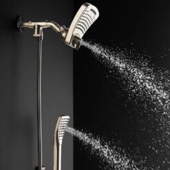 6-spray 8 In. High Pressure Dual Shower Head And Handheld Shower Head With Body Spray In Brushed-Nickel -Pro House Shop 54979bf7d54de3420e69cb7075b1148c 1800x1800