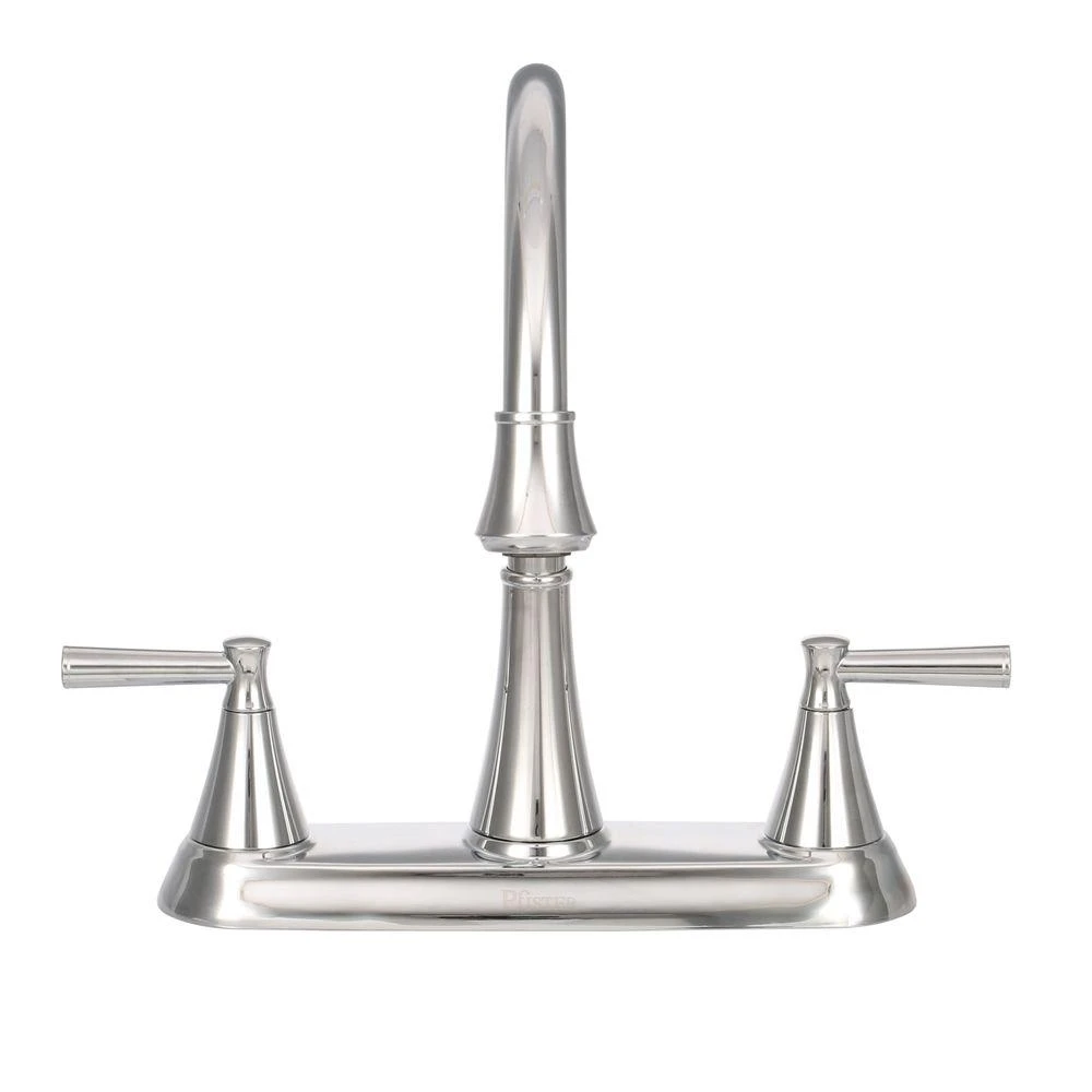 Cantara High-Arc 2-Handle Standard Kitchen Faucet With Side Sprayer In Polished Chrome 9 Cantara High-Arc 2-Handle Standard Kitchen Faucet With Side Sprayer In Polished Chrome - Image 7