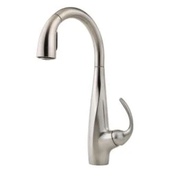 Avanti Single-Handle Pull-Down Sprayer Kitchen Faucet In Stainless Steel -Pro House Shop 56ec42281b19575ec0ce640a86687d0e 1800x1800